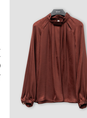 （周哥甄选）锈红色上衣-70387