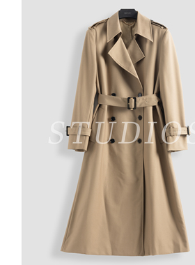 卡其色气质时尚百搭外套-17162