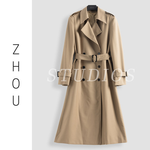 卡其色气质时尚百搭外套-17162