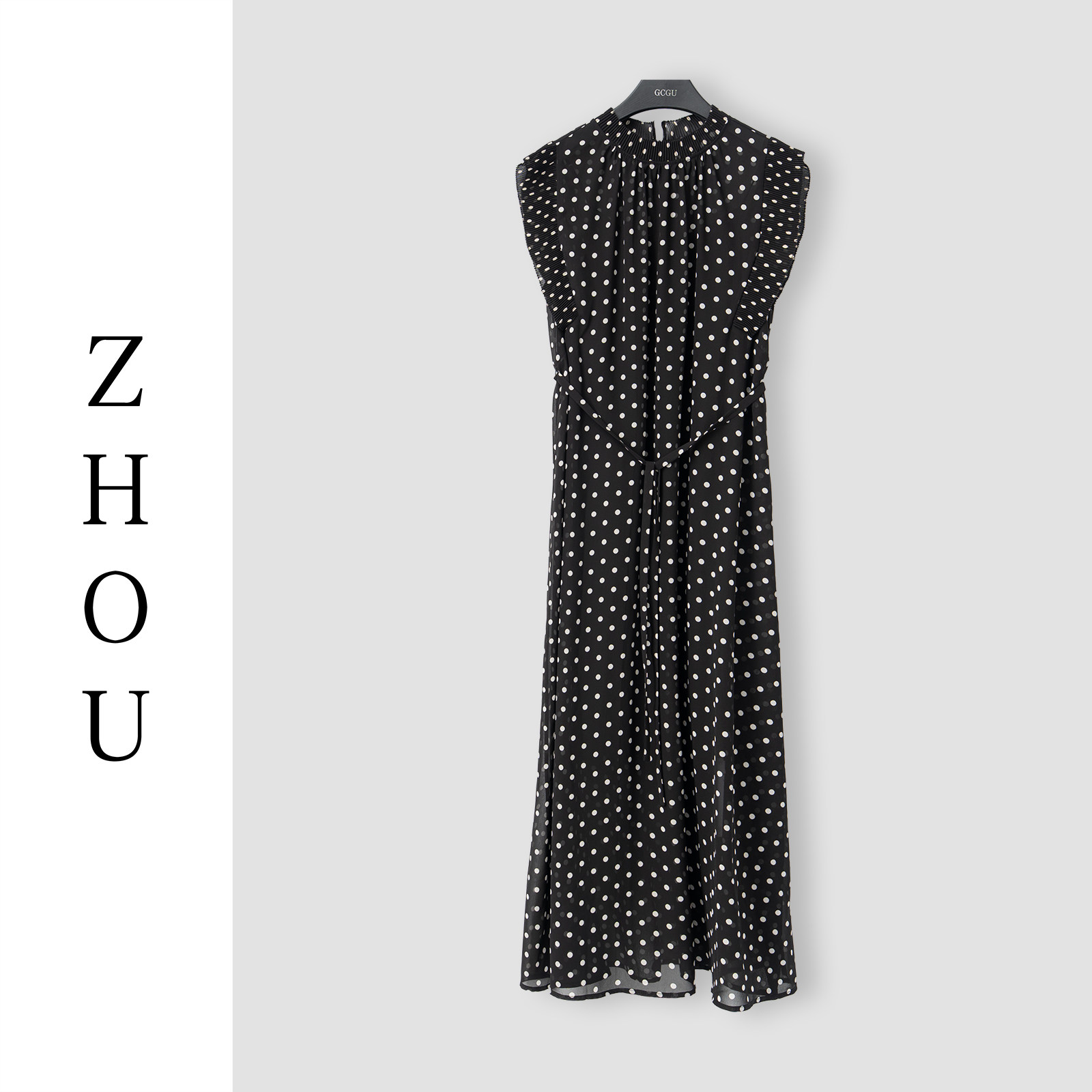 （周哥甄选）黑色连衣裙-24011