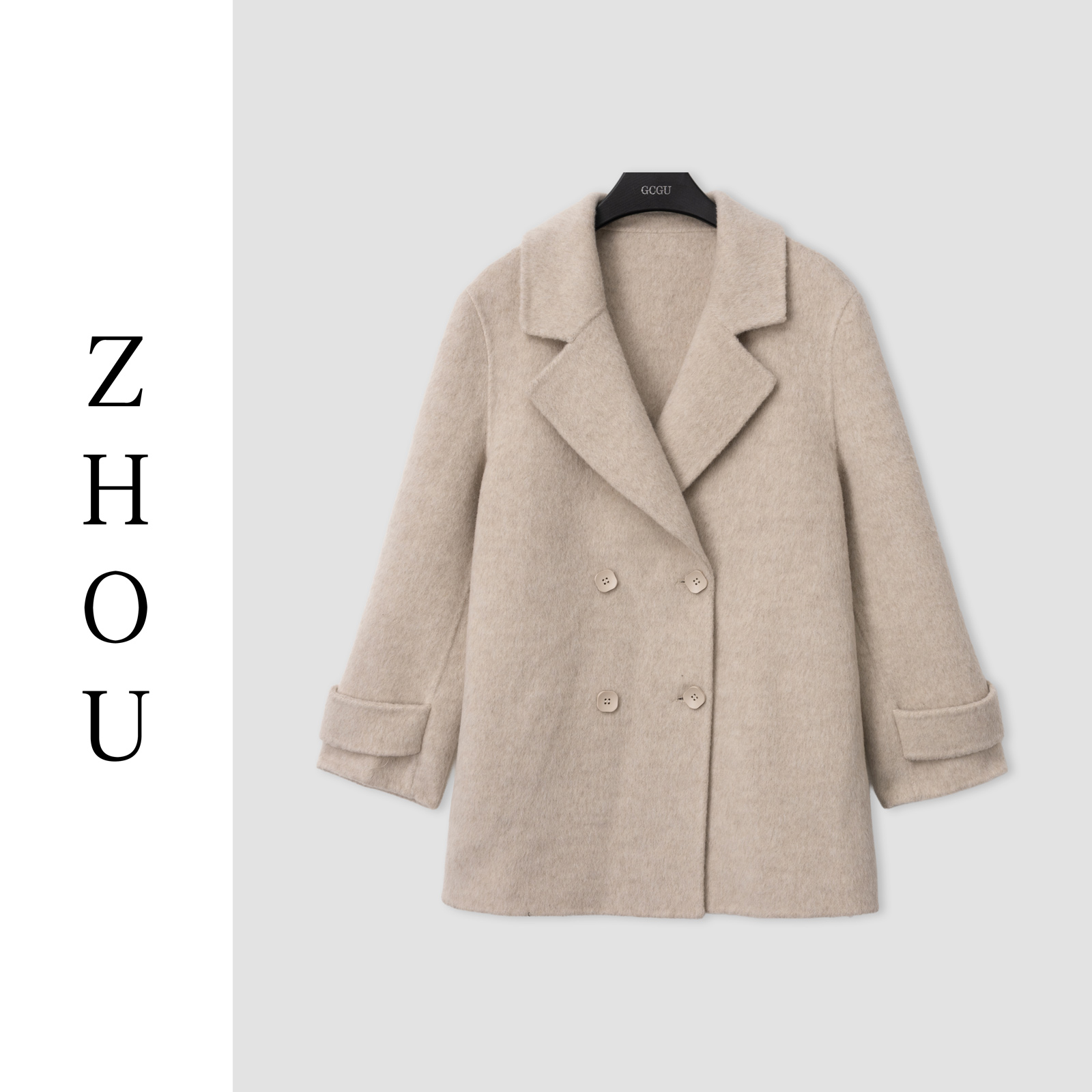 （周哥甄选）米色外套-30803