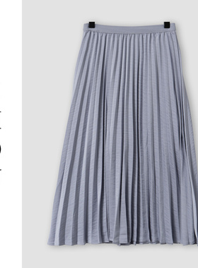 （周哥甄选）浅紫色半身裙-51017