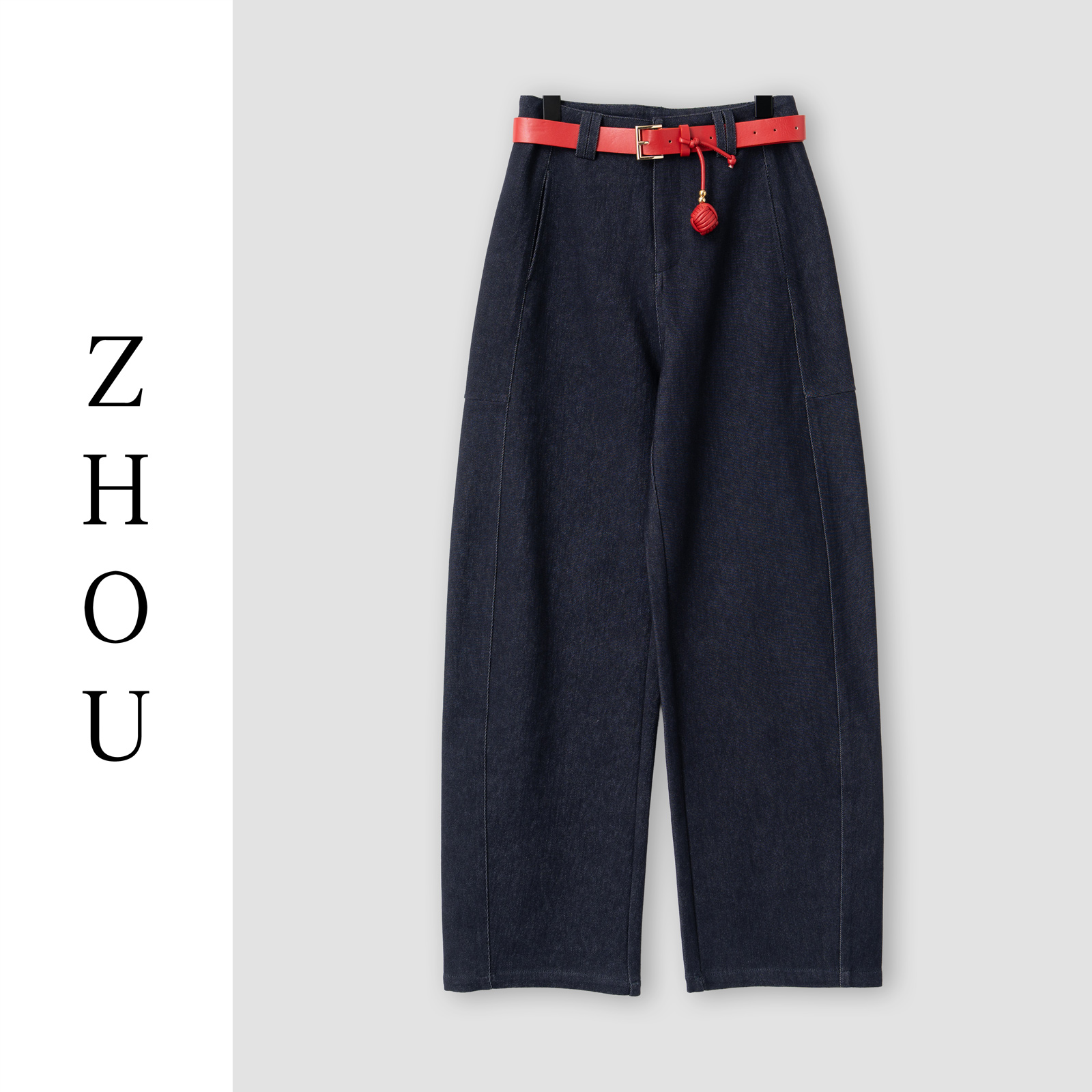 （周哥甄选）藏青色裤子-32022