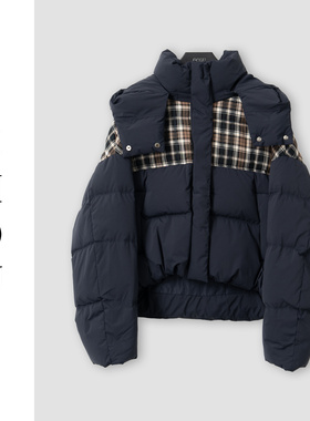 （周哥甄选）藏青色羽绒外套-33173