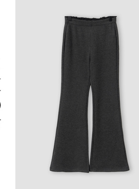 （周哥甄选）灰色休闲裤-32655