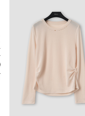 （周哥甄选）杏色上衣-32759