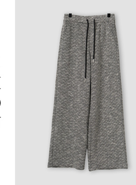 （周哥甄选）灰色休闲裤-32652