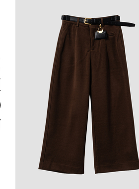 （周哥甄选）咖色裤子-33093