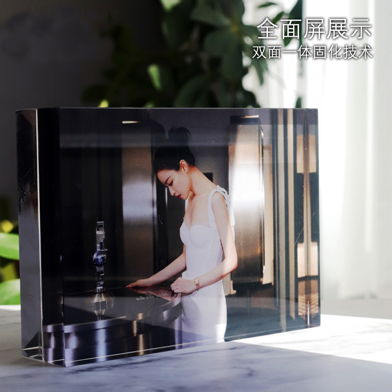 灵家印照片UV亚克力礼盒包装