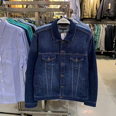 班尼路秋冬男装微弹舒适休闲潮流弹力修身夹克牛仔外套男88037591