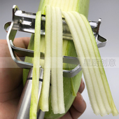 304不锈钢削皮刀西葫芦刨丝刨片刀 多功能刨刀果蔬瓜刨土豆刨丝器