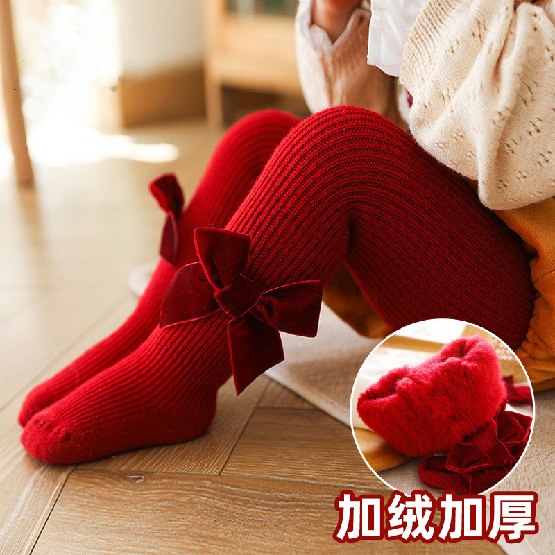 女童打底裤外穿洋气儿童连裤袜秋冬加绒婴儿宝宝裤子厚款小童袜,童装/婴儿装/亲子装,儿童袜子(0-16岁),淘宝优惠券,粉丝福利购,淘宝优惠卷