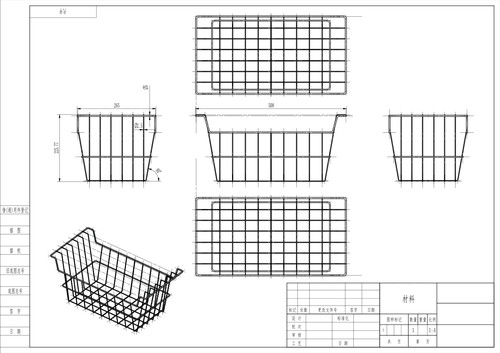 CAD出图3D转2D平面制图尺寸标注 机械零件加工图纸工业工程绘剖