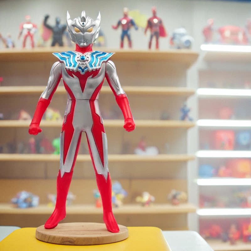 塑胶小号软胶小人泰迦奥特曼款式可拉伸人偶模型儿童玩具