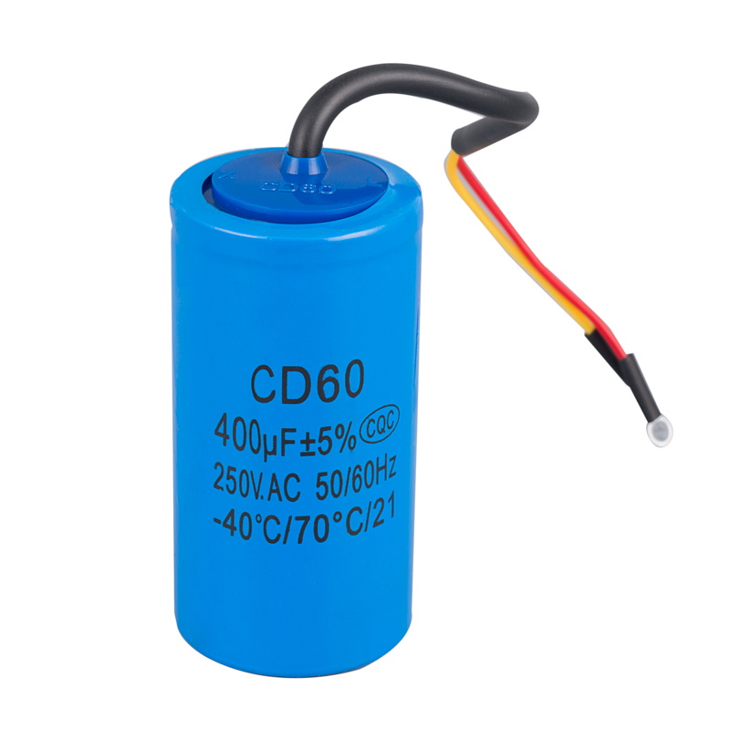 CD60电机启动电容 单相异步交流空压机电解电容器  250v 400uf