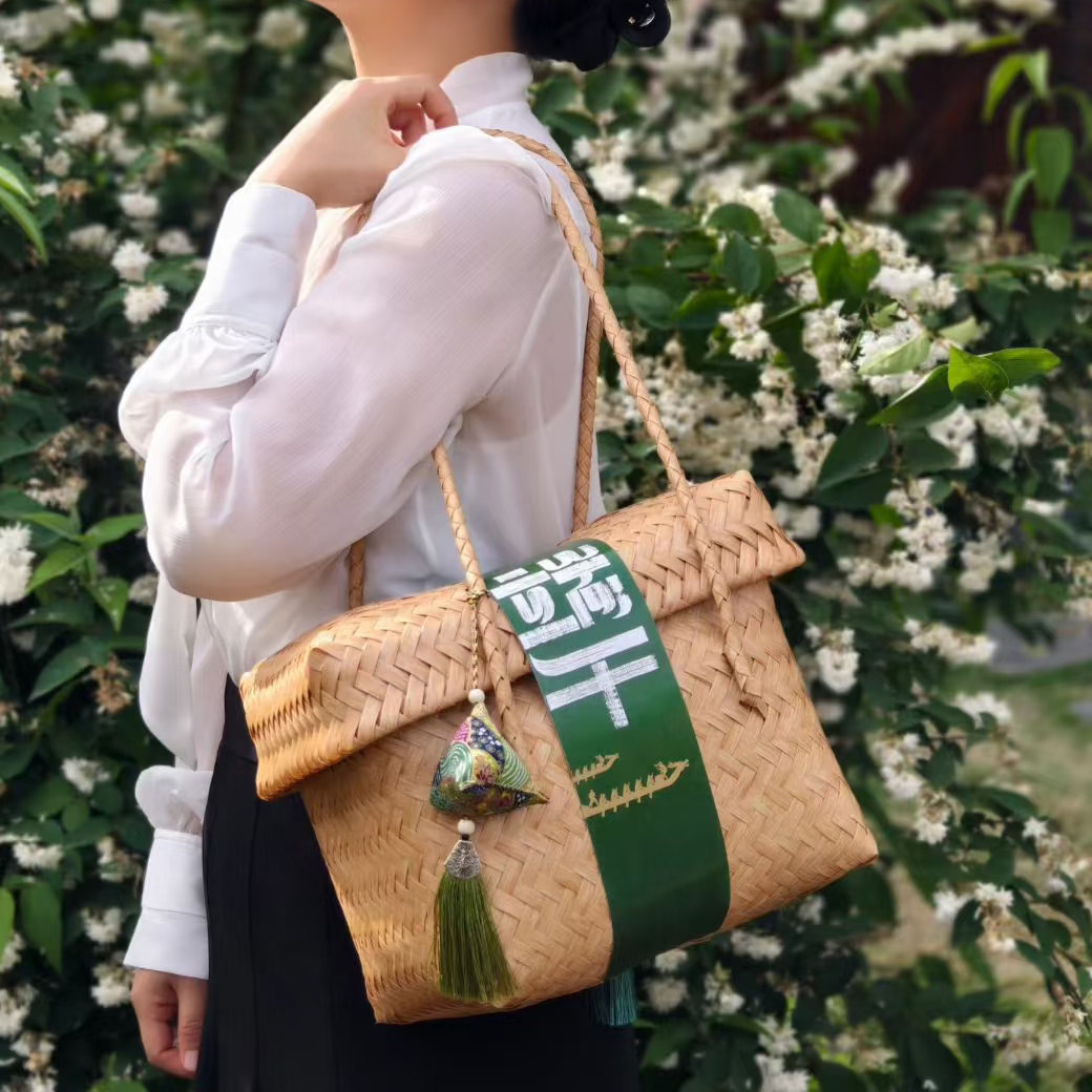 端午节粽子礼品包装盒烘焙绿豆糕茶叶手提盒粽子酒店企业伴手礼盒