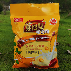 皇麦氏臣维他铁锌钙豆奶粉