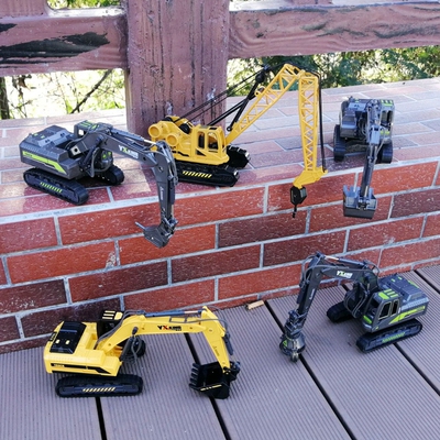 亿翔工程车挖掘机钻地抓石车吊车