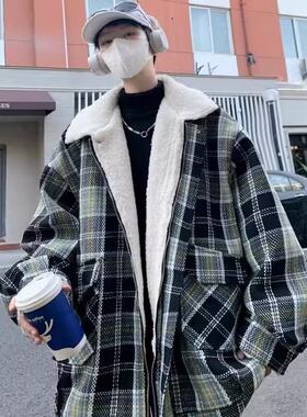 羊羔棉衣男冬季加绒加厚棉服男士冬装外套韩版潮流百搭情侣棉袄