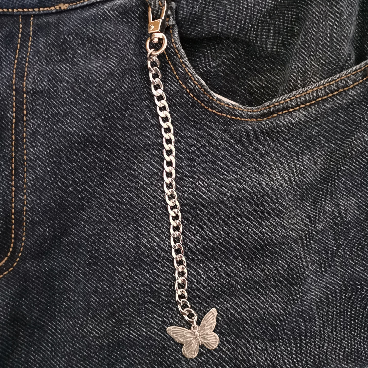 时尚金属链条腰链女装饰配饰个性吊坠裤链潮流时尚百搭裤扣链男女