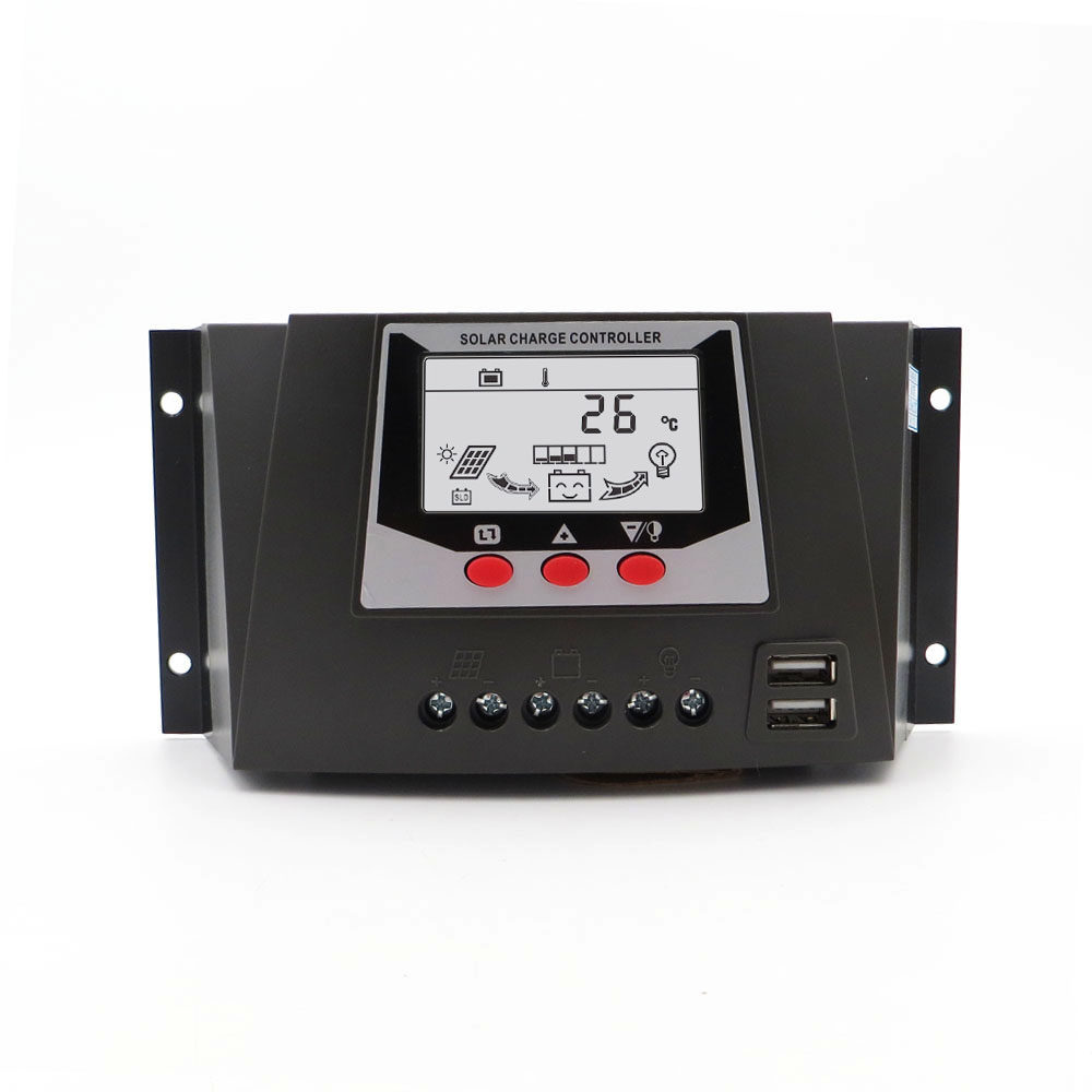 50A/60A家用光伏发电板太阳能电池板蓄电池充放电控制器特价处理
