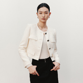 HPLY荷比俪季 新款 女气质小香风通勤温柔外套HDD11520116