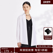 HPLY荷比俪季 HDD12630061 衬衫 新款 女v领简约长袖