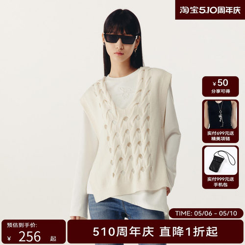 HPLY荷比俪新款女柔软保暖羊毛针织衫HYD12650039-1