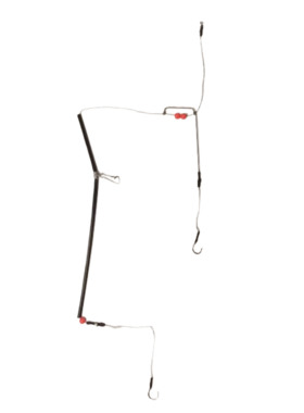 现成防缠绕塑管天平钓组