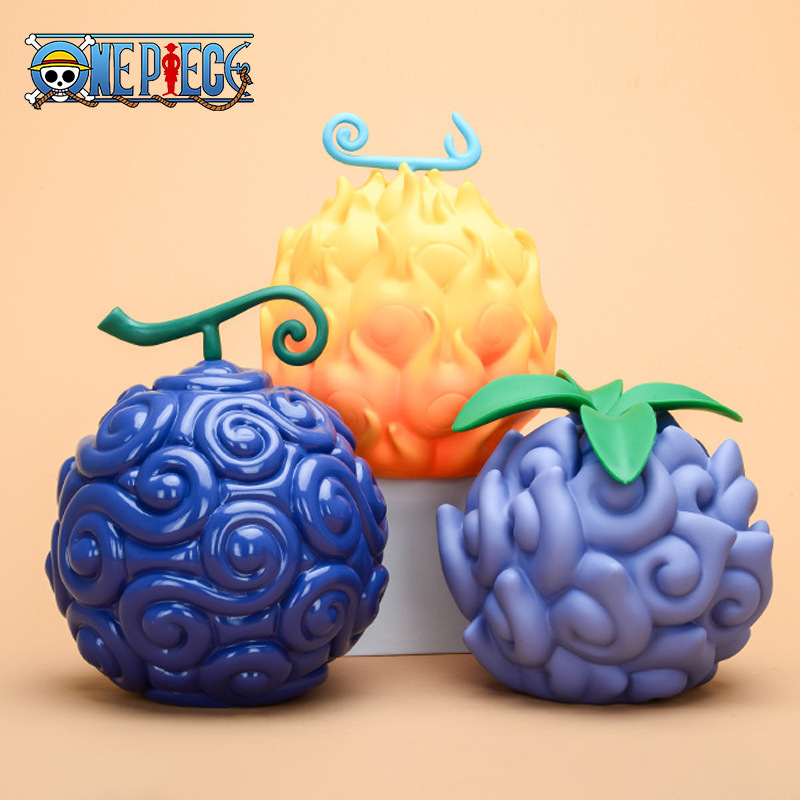 海贼王优质GK手办恶魔果实手办橡胶烧烧手术暗暗果实七武海GK
