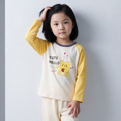 27home女童长袖T恤纯棉儿童打底