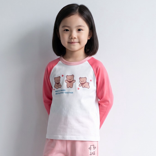 27home童装女童长袖T恤纯棉品牌