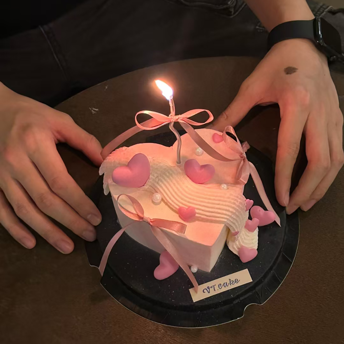 2.14情人节粉色爱心生日蜡烛蛋糕装饰情侣女生告白纪念日烘焙礼物,节庆用品/礼品,蛋糕/烘焙装饰用品,淘宝优惠券,粉丝福利购,淘宝优惠卷