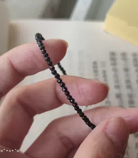 尖晶石手链清迈银扣愿你美丽洒脱