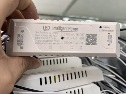 led北欧灯两线并联24V双色无极调光天猫精灵智能语音驱动工厂直销