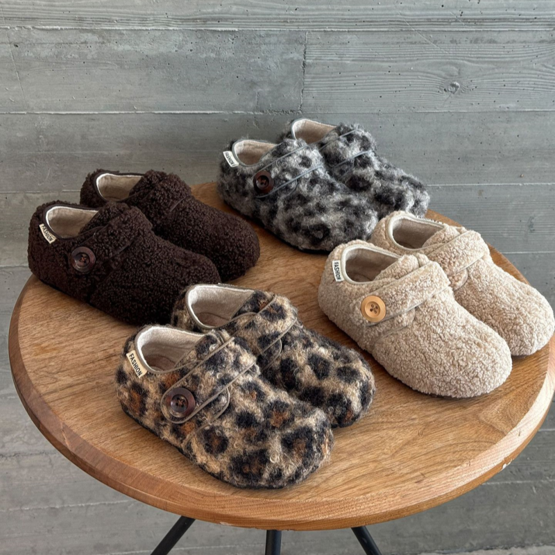 儿童韩范经典毛毛鞋2025冬季新款男童加绒棉鞋勃肯鞋女童豆豆鞋潮,童鞋/婴儿鞋/亲子鞋,棉鞋,淘宝优惠券,粉丝福利购,淘宝优惠卷