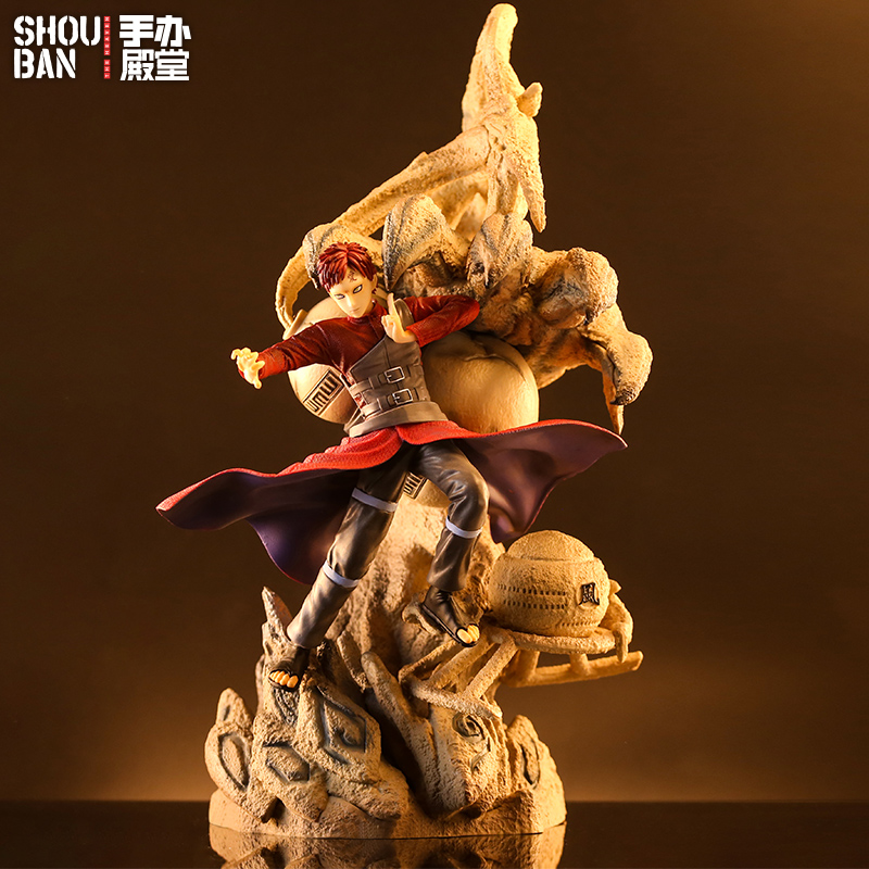 火影忍者手办沙暴我爱罗PC小屋砂