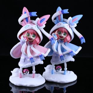 现货手办殿堂间谍过家家动漫系列 阿尼亚cos仙子伊布可爱手办摆件