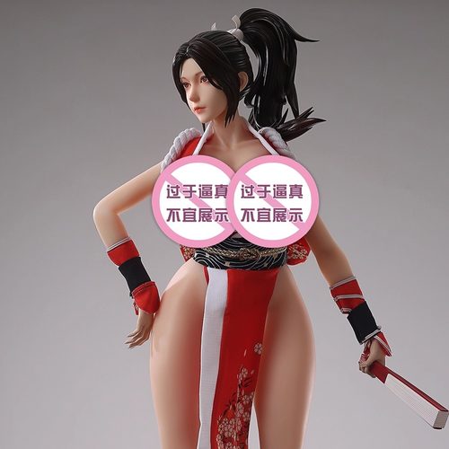 不知火舞COS二次元动漫1/3实体bjd女兵人偶娃娃模型树脂GK摆件