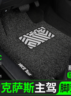 雷克萨斯汽车脚垫ES200丝圈RX300主驾驶NX200后排rx350h单片nx260