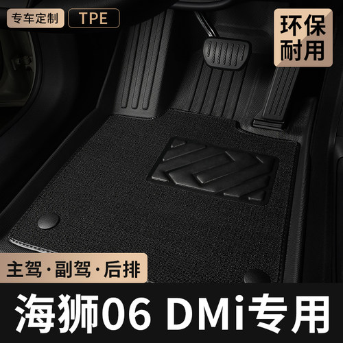 适用比亚迪海狮06dmi汽车脚垫tpe
