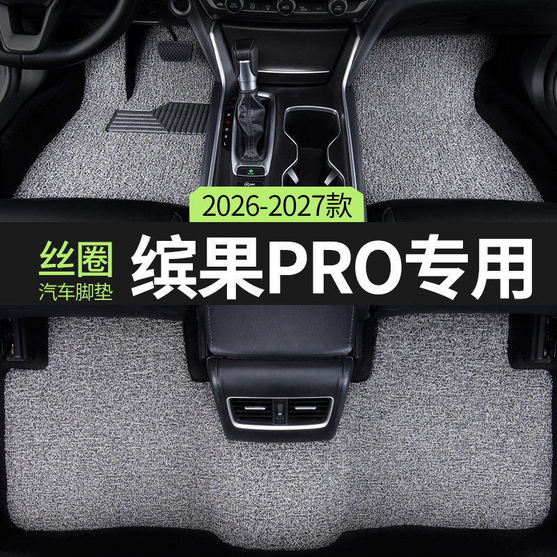 适用五菱缤果pro主驾驶脚垫丝圈图片
