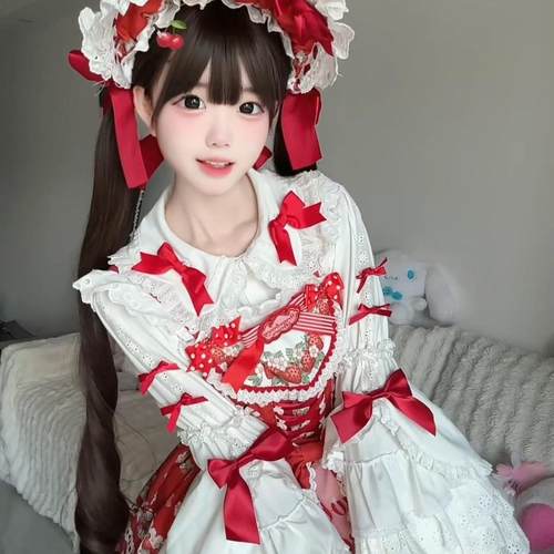 星辰幻想Lolita四季姬袖衬衣