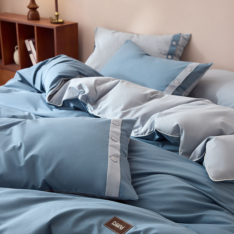 KINTHERI/金丝莉水洗全棉四件套 朗月