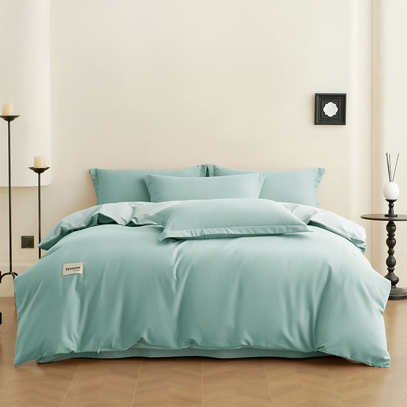 KINTHERI/金丝莉全棉磨绒四件套 安居乐业 被套 200*230cm