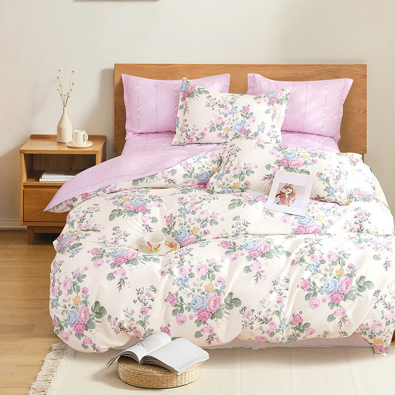 KINTHERI/金丝莉美高全棉四件套花海