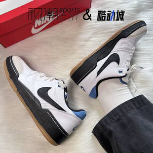 HJ7262 板鞋 100 Force黑白蓝男舒适百搭运动休闲鞋 Nike耐克Full