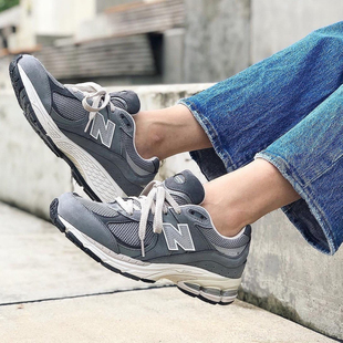 New Balance NB 2002R灰色男女经典复古百搭老爹运动跑鞋M2002RNM