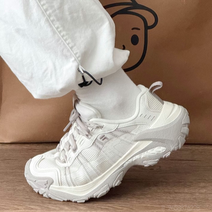 雪白女户外登山运动休闲鞋 T12W531503FSD 二代 FILA斐乐潮牌山脉鞋