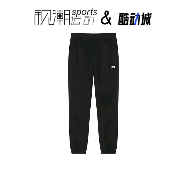 NB黑色男长裤梭织休闲宽松运动